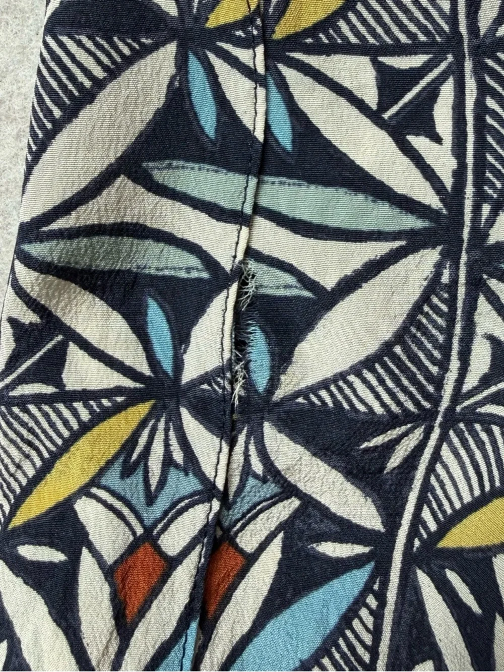 Tory Burch 100% Silk Tunic Dress Size 4 Flawed